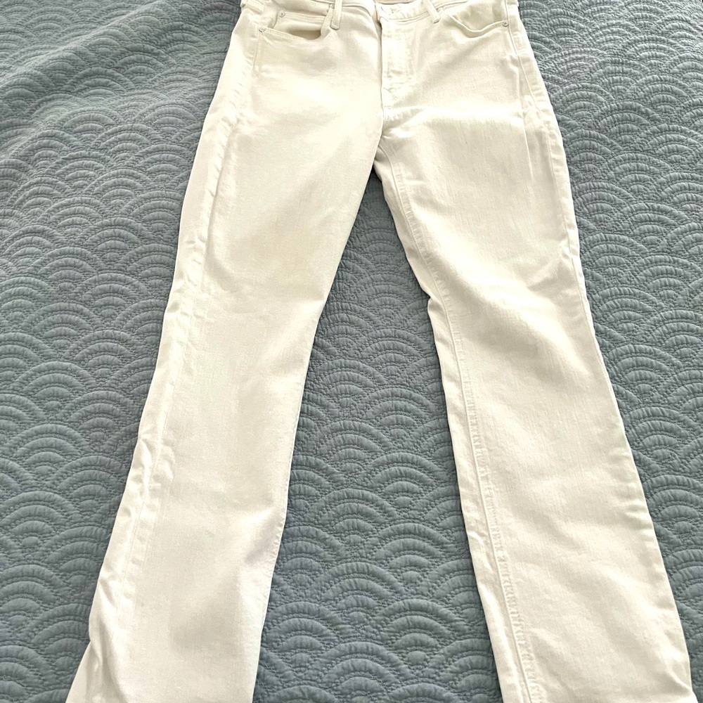 Mother The Mid Rise Ankle Dazzler in Fairest of Them All. Size 28